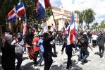 Cientos de manifestantes reclaman frente al Palacio Nacional el fin de la inmigración haitiana