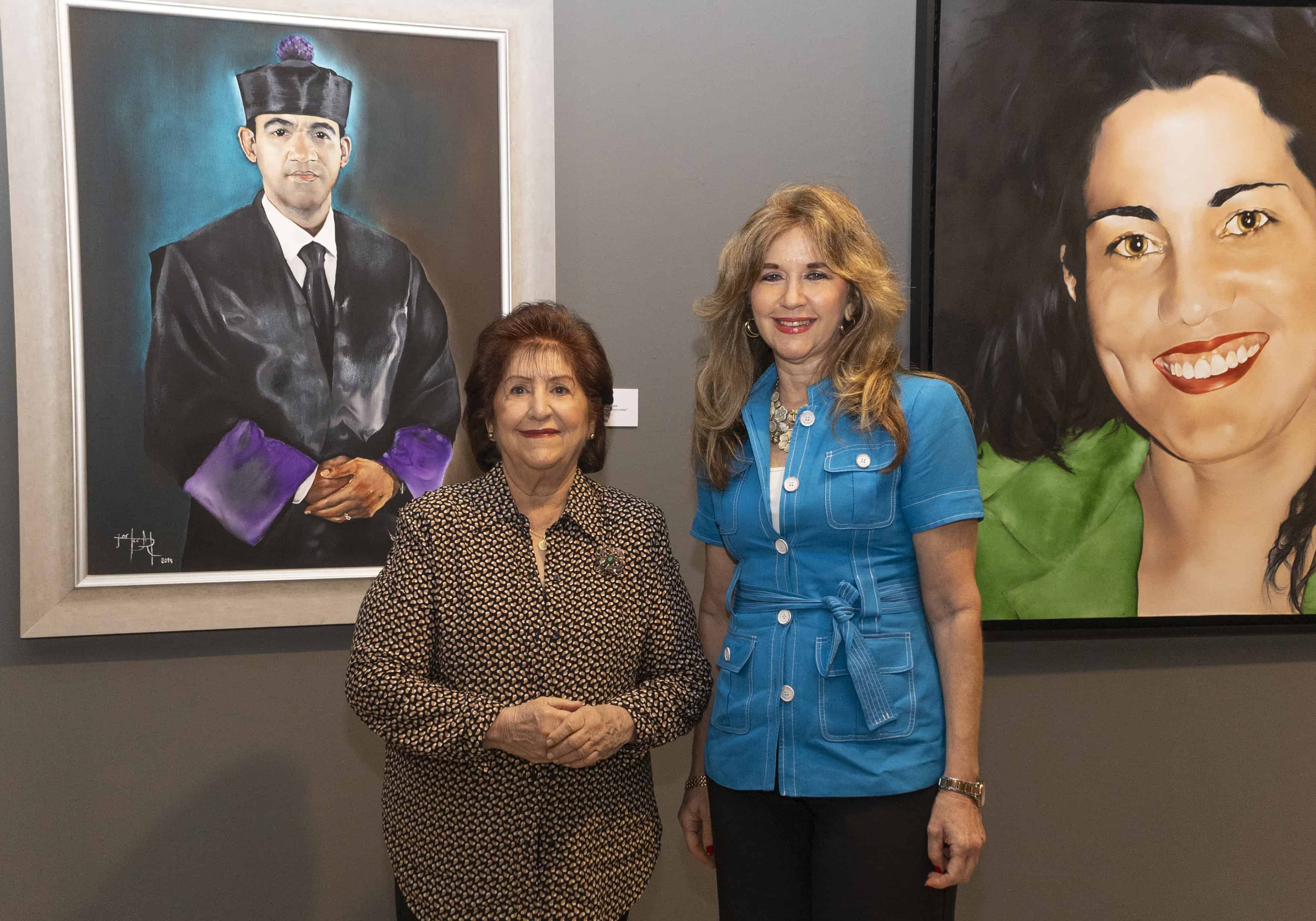 María Alexandra Astuuood y Emely Tueni. <br><br>