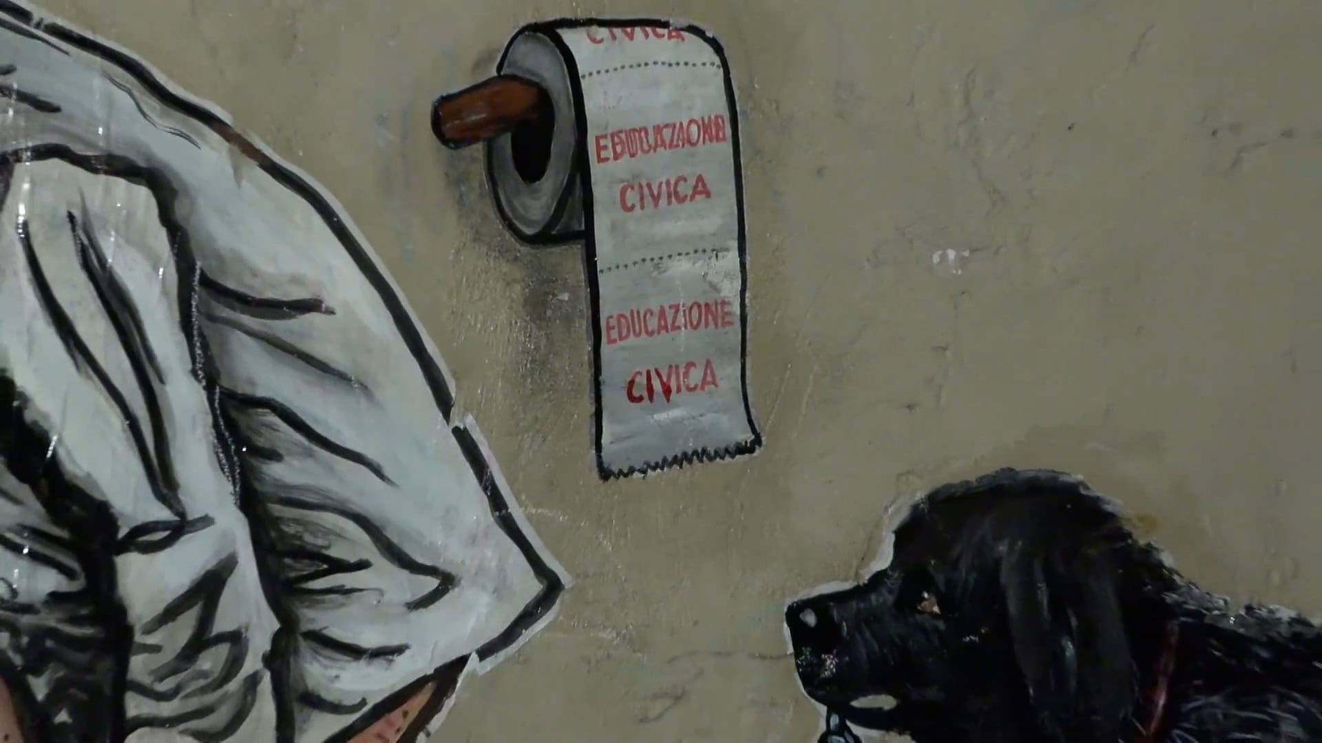 Es el artista callejero que retrata por las calles de Roma al pontífice argentino, fallecido este lunes a los 88 años.