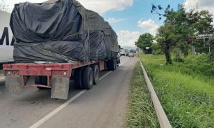 Accidente en Autopista Duarte deja solo daños materiales; la situación comienza a normalizarse