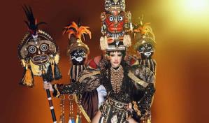 Raíces doradas: así es el traje típico que lucirá la representante dominicana en Miss Mundo 2025