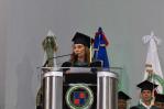 Haydée Kuret a graduandos de la Unphu: "El éxito será el resultado de toda una vida de trabajo y esfuerzo"