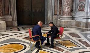 Trump y Zelenski y la histórica imagen que dejó el funeral del papa Francisco