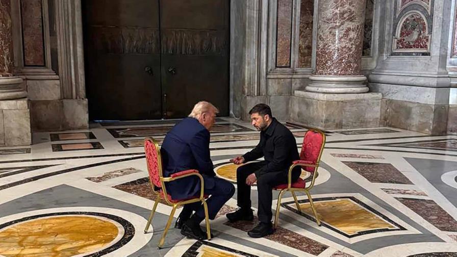Trump y Zelenski y la histórica imagen que dejó el funeral del papa Francisco Trump y Zelenski y la histórica imagen que dejó el funeral del papa Francisco