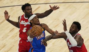 Thunder completa barrida sobre Grizzlies con victoria 117-115 y avanza a semifinales del Oeste