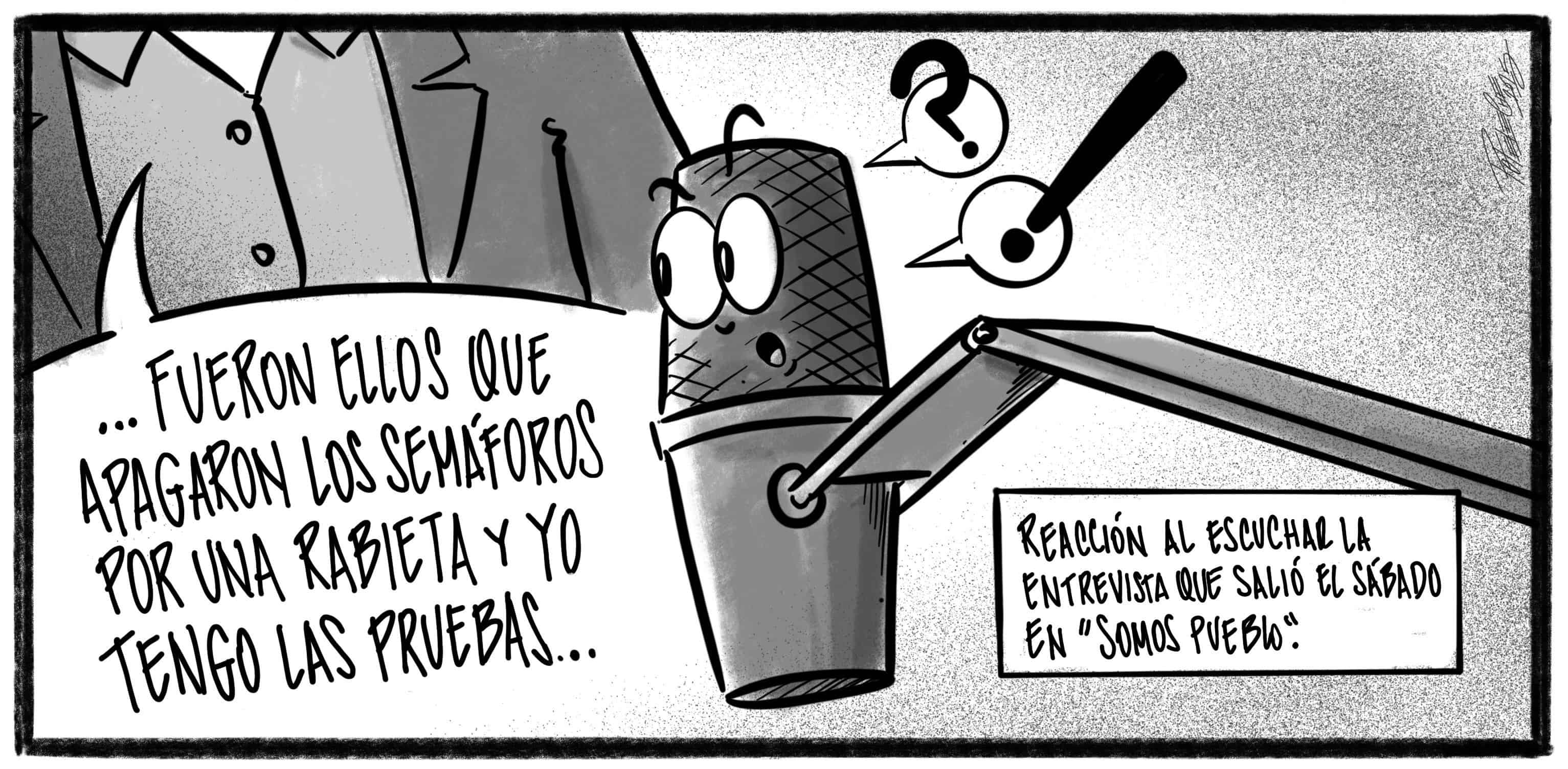 Caricatura de Noticiero Poteleche 28 abril 2025