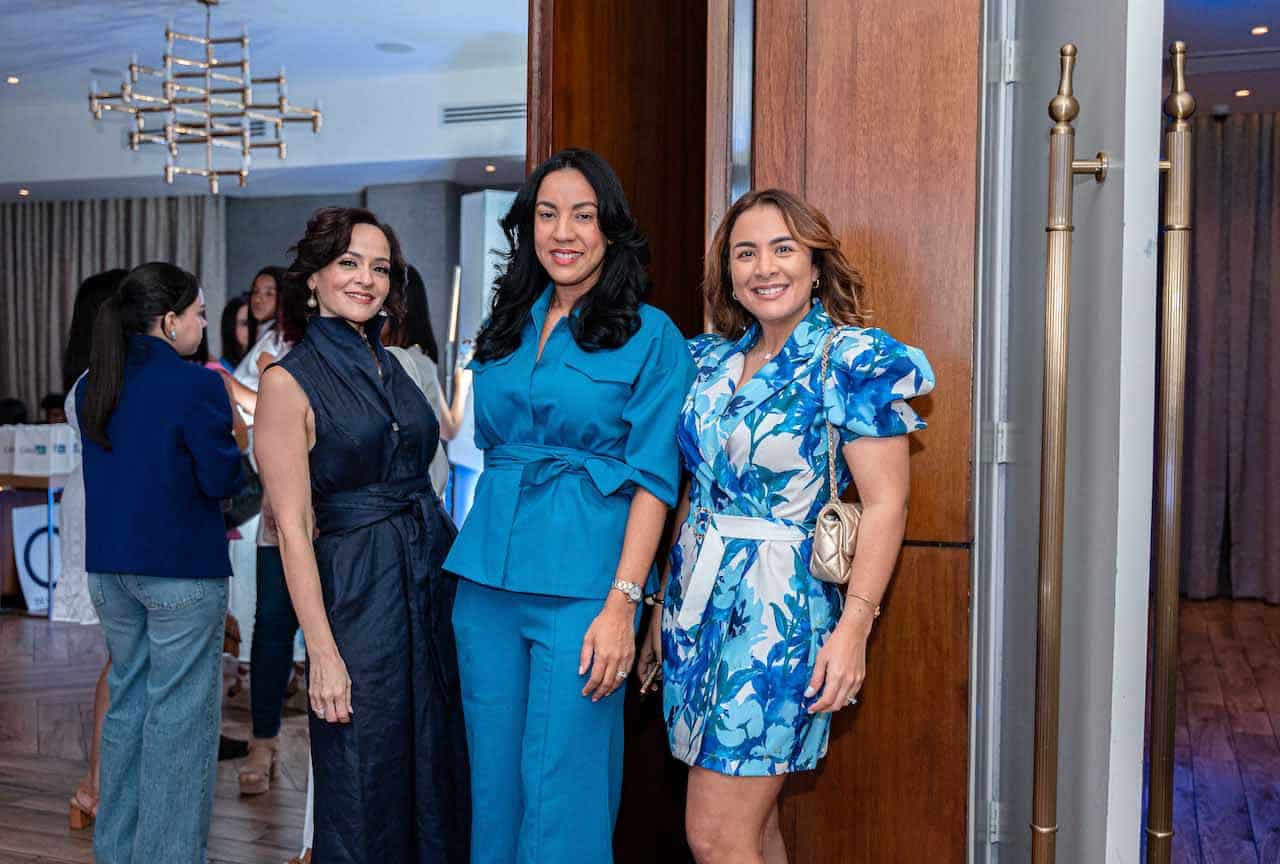 Cindy Terrero, Michelle Durán y Marlene Taveras.