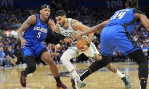 Tatum y Brown lideran a Celtics sobre Magic y toman ventaja de 3-1 en la serie