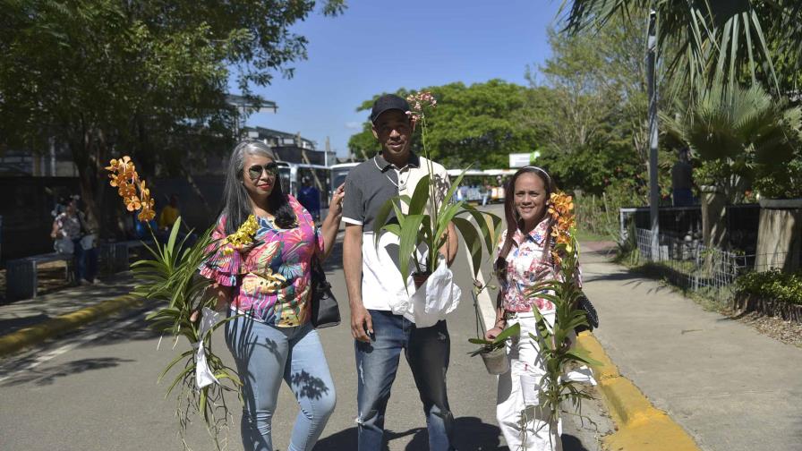 Más de 25 mil personas asistieron al festival de orquídeas de Santiago Más de 25 mil personas asistieron al festival de orquídeas de Santiago