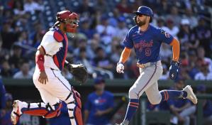 Nimmo iguala récord de los Mets con nueve carreras impulsadas en paliza 19-5 a Nacionales