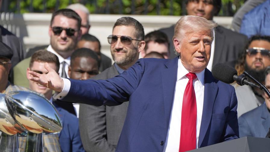 Trump celebra sus primeros 100 días en el cargo con un mitin en Míchigan Trump celebra sus primeros 100 días en el cargo con un mitin en Míchigan