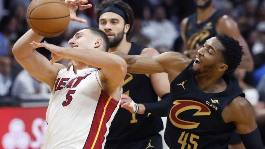 Cavaliers barren al Heat y logran la serie más desigual en la historia de playoffs de la NBA Cavaliers barren al Heat y logran la serie más desigual en la historia de playoffs de la NBA