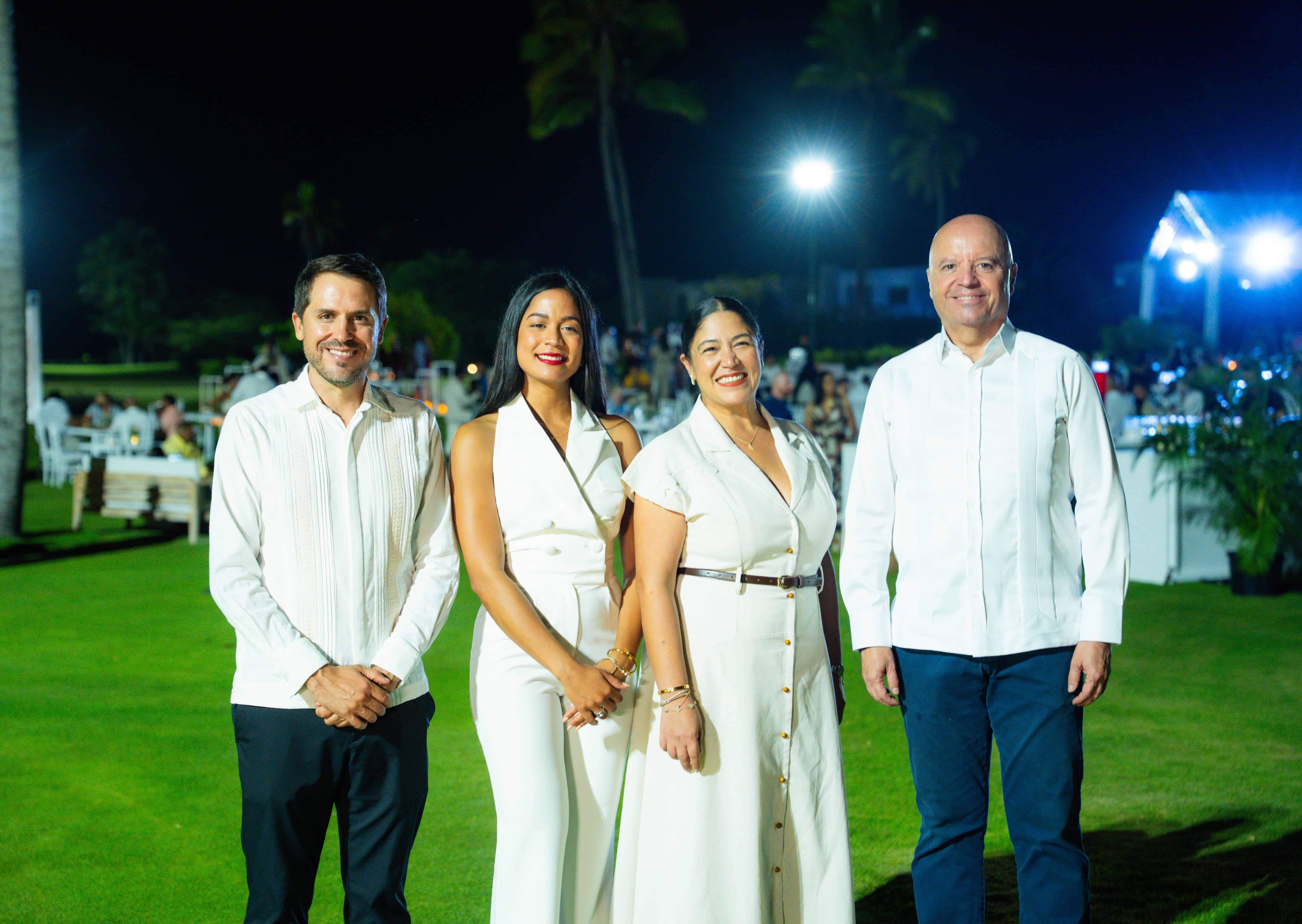 Carlos de Linares, Loiry Pilier, Rosa Zapata y Jesús Durán.