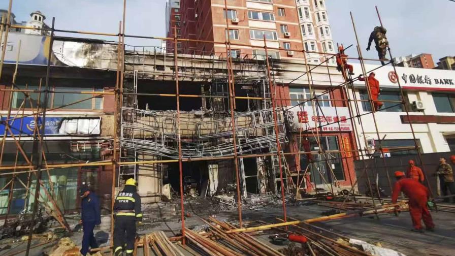 22 muertos y tres heridos en incendio en restaurante en noreste de China 22 muertos y tres heridos en incendio en restaurante en noreste de China