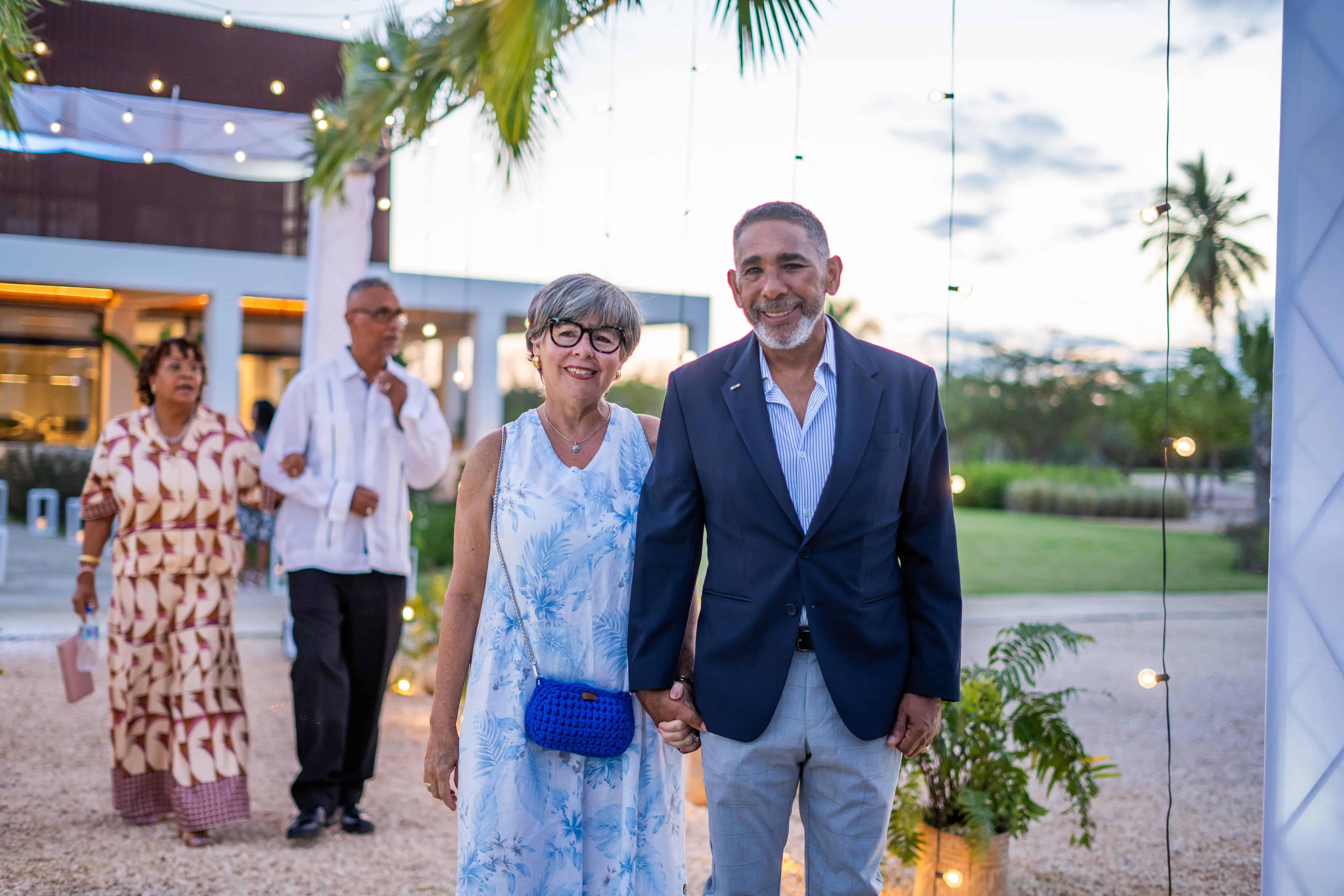 Wanda González y Osvaldo Rosado.