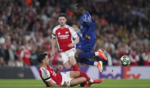 Gol madrugador de Dembélé da al PSG triunfo 1-0 ante Arsenal en ida de semifinales de Champions