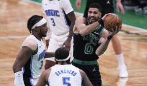 Celtics, campeones defensores, apabullan al Magic y ganan la serie de playoffs por 4-1
