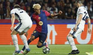 Barcelona, con Lamine el mago, e Inter, cantan oda al fútbol con tabla a tres