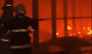 Un incendio reduce a cenizas una tienda de electrodomésticos en Consuelo Un incendio reduce a cenizas una tienda de electrodomésticos en Consuelo