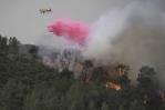 Incendio forestal cierra principal carretera entre Tel Aviv y Jerusalén y deja 12 hospitalizados