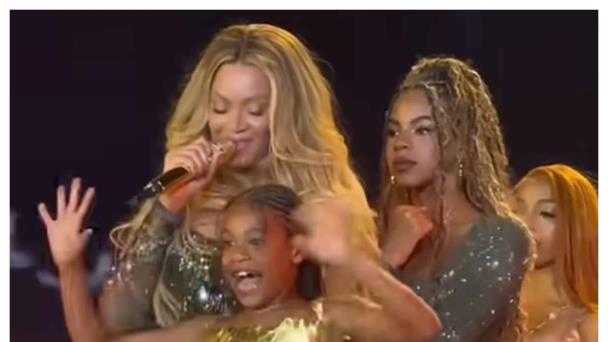 La participación de Rumi, la hija menor de Beyoncé, en su concierto, que no pasó desapercibida
