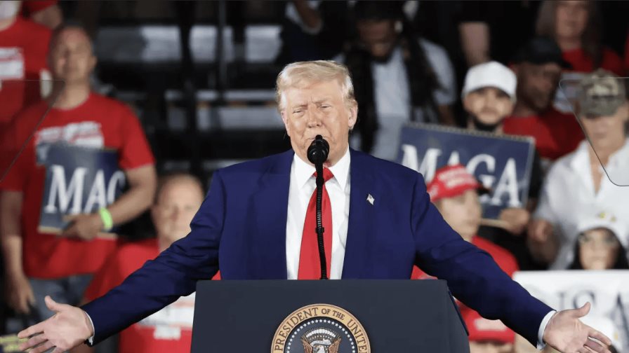 Trump defiende su política migratoria y niega que esté dañando la imagen del país Trump defiende su política migratoria y niega que esté dañando la imagen del país