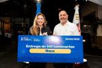 Alcaldía del DN instala 543 luces LED en el ensanche Naco