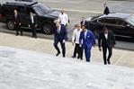El canciller ruso llega al Palacio Nacional para reunirse con el presidente Abinader