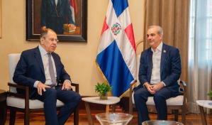 Abinader y Lavrov conversan sobre la importancia de fortalecer las relaciones entre Rusia y RD