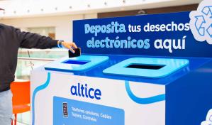 Altice amplía su red de recolección de desechos electrónicos en Ágora Mall