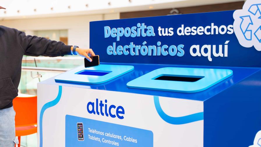 Altice amplía su red de recolección de desechos electrónicos en Ágora Mall Altice amplía su red de recolección de desechos electrónicos en Ágora Mall