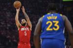 VanVleet y Thompson evitan eliminación de Rockets, que vencen a Warriors