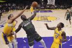 Los Lakers de LeBron y Doncic quedan eliminados a la primera en playoffs de NBA