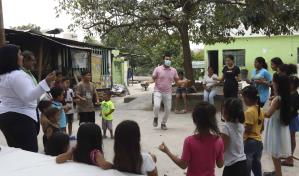Día del Niño: menores migrantes celebran su día en la frontera de México