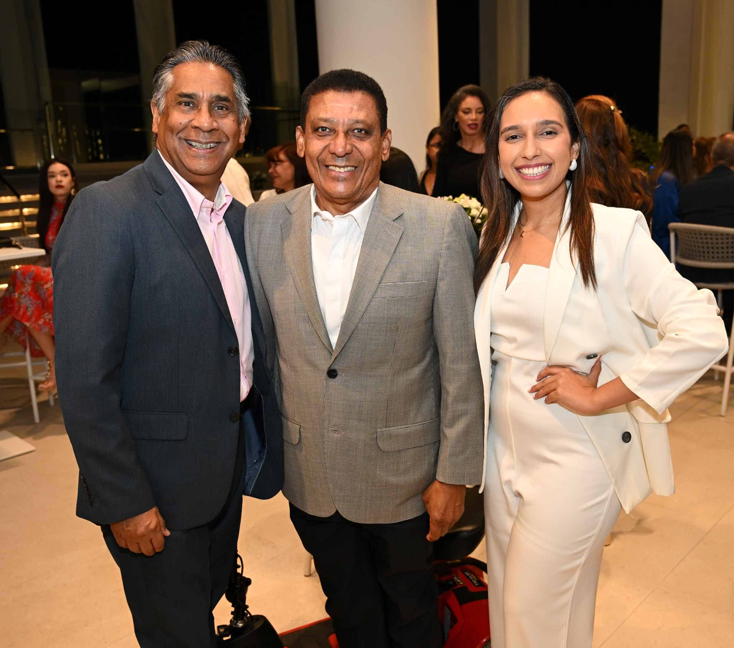 Erick Peralta Ortega, Andrés José y Luz Guzmán.