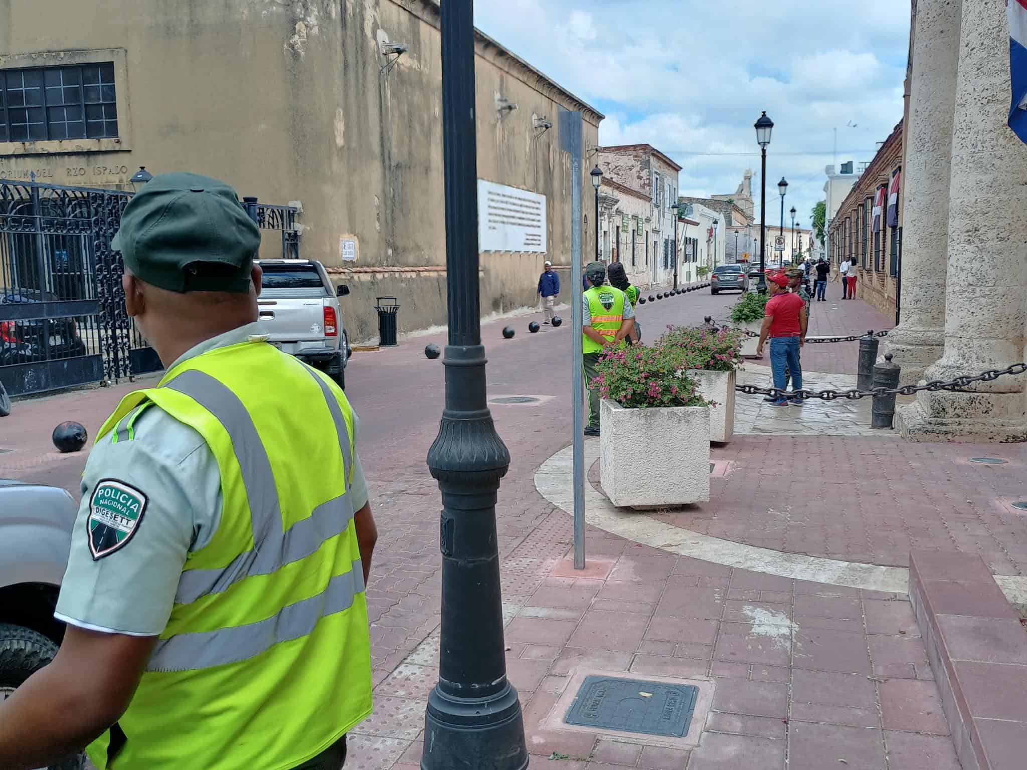 La vía estaba despejada.