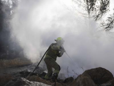 Varios países envían aviones a Israel para luchar incendio forestal