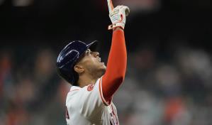 El noveno grand slam de Báez en su carrera da triunfo a Tigres, 7-4 sobre Astros