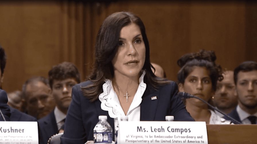 El Senado de EE. UU. votará para confirmar a Leah Francis Campos como embajadora en RD El Senado de EE. UU. votará para confirmar a Leah Francis Campos como embajadora en RD