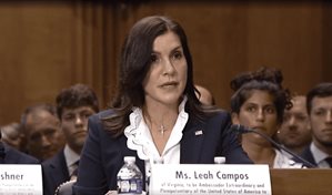 Ningún senador demócrata votó a favor de confirmar a la nueva embajadora de EE. UU. en RD