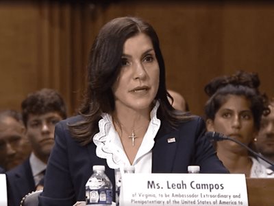 Senadores demócratas no votaron a favor de Leah Francis Campos