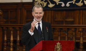 El rey Felipe VI de España viene a congreso de derecho en RD