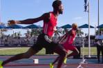 Alexander Ogando cruza segundo en su primera de dos pruebas en el Grand Slam Track; récord nacional