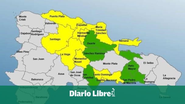 Clima en RD: Viviendas afectadas por lluvias y alertas del COE