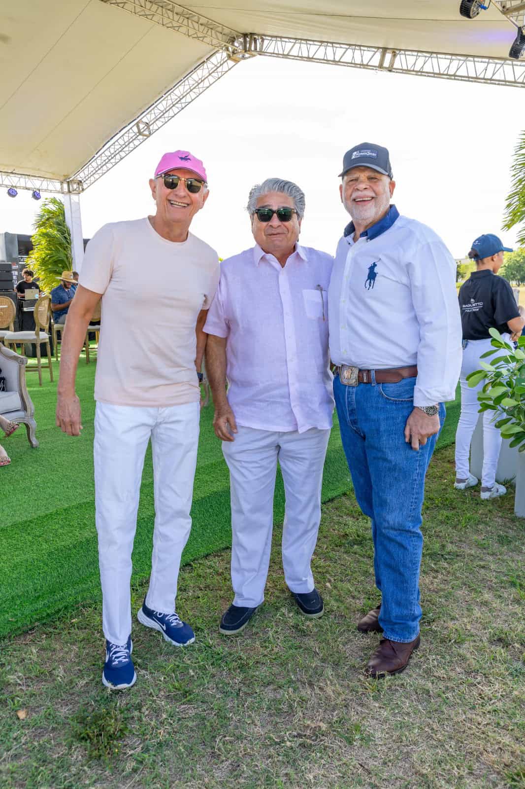 Macho Seliman, Miguel Calzada y José López.