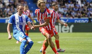 El Atlético empata ante el Alavés y pierde chance de acercarse al Real Madrid