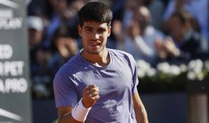 Carlos Alcaraz jugará en Roma tras ausentarse de Madrid por lesión