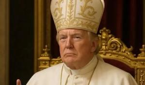 Trump publica en su cuenta de Truth Social una foto vestido de papa