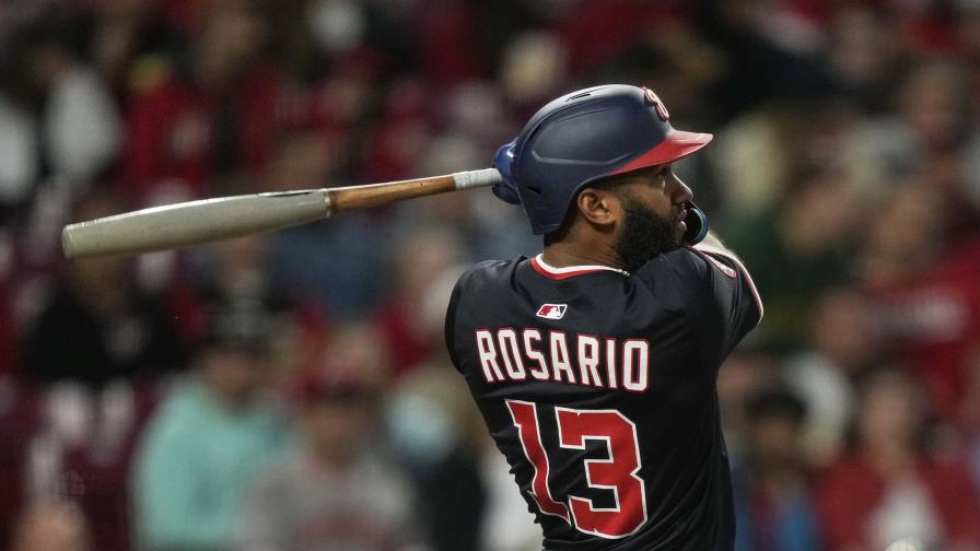 Amed Rosario pega jonrón, empuja cuatro y conduce a Nacionales sobre los Rojos Amed Rosario pega jonrón, empuja cuatro y conduce a Nacionales sobre los Rojos