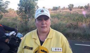 Una mujer asume como primera presidenta de los bomberos voluntarios de Paraguay